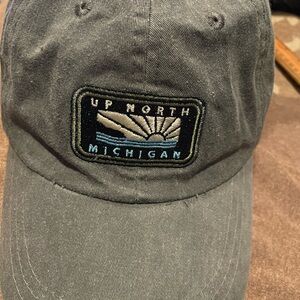 Michigan “ Up North Michigan” Ballcap with Velcro adjustable back